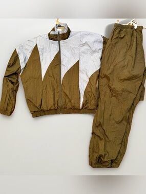 Vintage 80’s Todd1 Todd 1Track Suit Mesh Satin Hip Hop Size XL Rare!